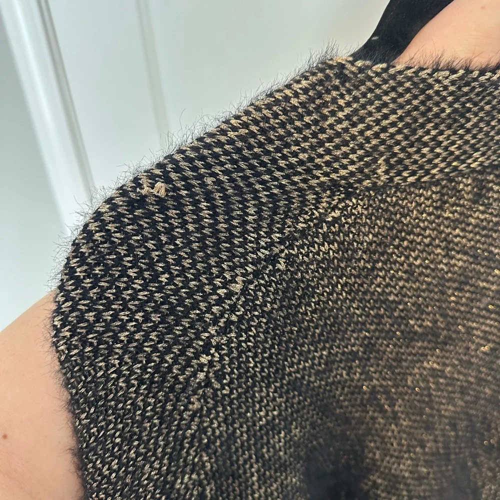 The Softest Women's Sleeping on Snow Metallic Shawl - Picture 6 of 11